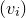 left parenthesis v Subscript i Baseline right parenthesis