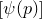 left bracket psi left parenthesis p right parenthesis right bracket