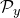 script upper P Subscript y