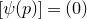 left bracket psi left parenthesis p right parenthesis right bracket equals left parenthesis 0 right parenthesis