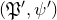 left parenthesis German upper P prime comma psi Superscript prime Baseline right parenthesis