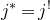j Superscript asterisk Baseline equals j Superscript factorial