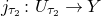 j Subscript tau 2 Baseline colon upper U Subscript tau 2 Baseline right arrow upper Y