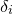 delta Subscript i
