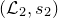 left parenthesis script upper L 2 comma s 2 right parenthesis