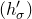 left parenthesis h prime Subscript sigma right parenthesis