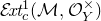 script upper E italic xt Subscript c Superscript 1 Baseline left parenthesis script upper M comma script upper O Subscript upper Y Superscript times Baseline right parenthesis