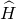 ModifyingAbove upper H With caret