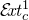 script upper E italic xt Subscript c Superscript 1