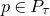 p element of upper P Subscript tau