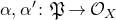 alpha comma alpha prime colon German upper P right arrow script upper O Subscript upper X Baseline