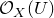 script upper O Subscript upper X Baseline left parenthesis upper U right parenthesis
