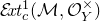 script upper E italic xt Subscript c Superscript 1 Baseline left parenthesis script upper M comma script upper O Subscript upper Y Superscript times Baseline right parenthesis