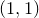 left parenthesis 1 comma 1 right parenthesis