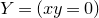 upper Y equals left parenthesis x y equals 0 right parenthesis