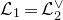 script upper L 1 equals script upper L 2 Superscript or