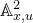 double struck upper A Subscript x comma u Superscript 2
