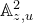 double struck upper A Subscript z comma u Superscript 2