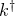 k Superscript dagger