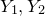 upper Y 1 comma upper Y 2