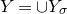 upper Y equals union upper Y Subscript sigma