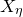 upper X Subscript eta