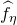ModifyingAbove f Subscript eta Baseline With caret