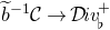 b overtilde Superscript negative 1 Baseline script upper C right arrow script upper D italic iv Subscript normal Superscript plus