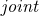 italic joint