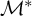 script upper M Superscript asterisk