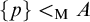 StartSet p EndSet less than Subscript normal upper M Baseline upper A