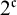 2 Superscript German c