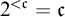 2 Superscript less than German c Baseline equals German c
