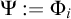 normal upper Psi colon equals normal upper Phi Subscript i