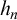 h Subscript n
