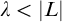 lamda less than StartAbsoluteValue upper L EndAbsoluteValue