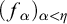 left parenthesis f Subscript alpha Baseline right parenthesis Subscript alpha less than eta