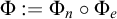normal upper Phi colon equals normal upper Phi Subscript n Baseline ring normal upper Phi Subscript e