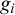 g Subscript i