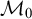 script upper M 0