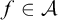 f element of script upper A