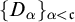 left brace upper D Subscript alpha Baseline right brace Subscript alpha less than German c