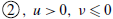 circled 2 comma u greater than 0 comma nu less than or slanted equals 0