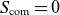 upper S Subscript normal c normal o normal m Baseline equals 0