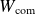 upper W Subscript normal c normal o normal m