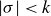 StartAbsoluteValue sigma EndAbsoluteValue less than k