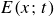 upper E left parenthesis x semicolon t right parenthesis