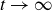 t right arrow normal infinity