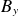 upper B Subscript y