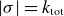 StartAbsoluteValue sigma EndAbsoluteValue equals k Subscript normal t normal o normal t